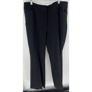 White House Black Pants sz 14S Slacks Black